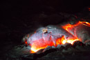 Coulee de lave de nuit - Copyright : See Otherwise 2012 - 2023